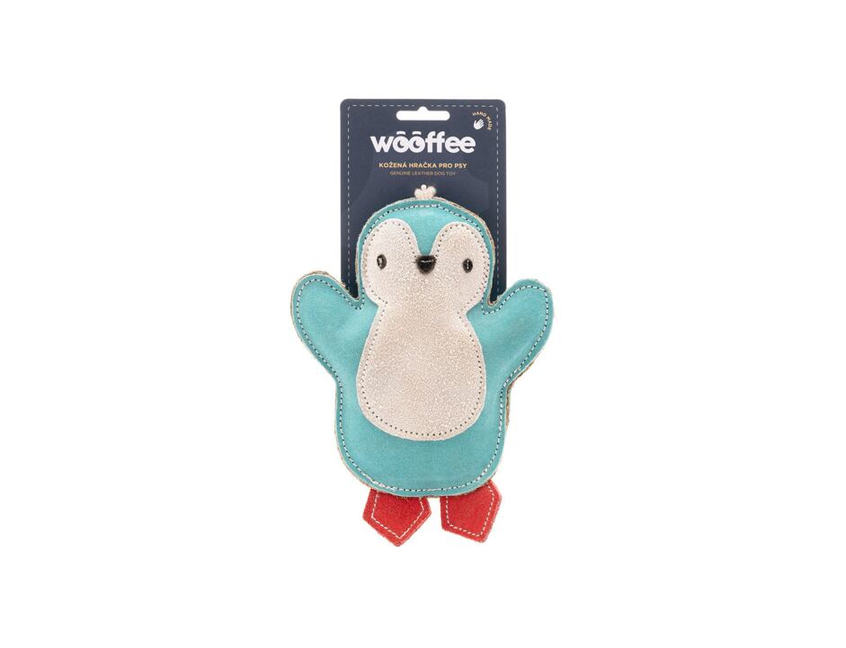 Wooffe Pinguin aus Leder 20cm