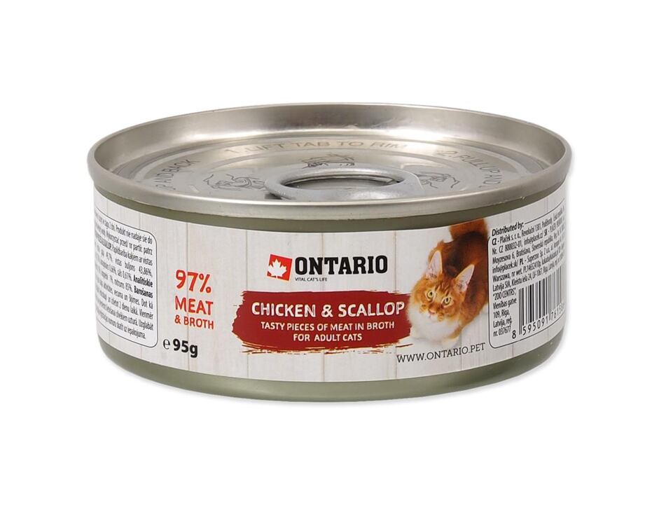 ONTARIO Chicken Pieces + Scallop 95 g