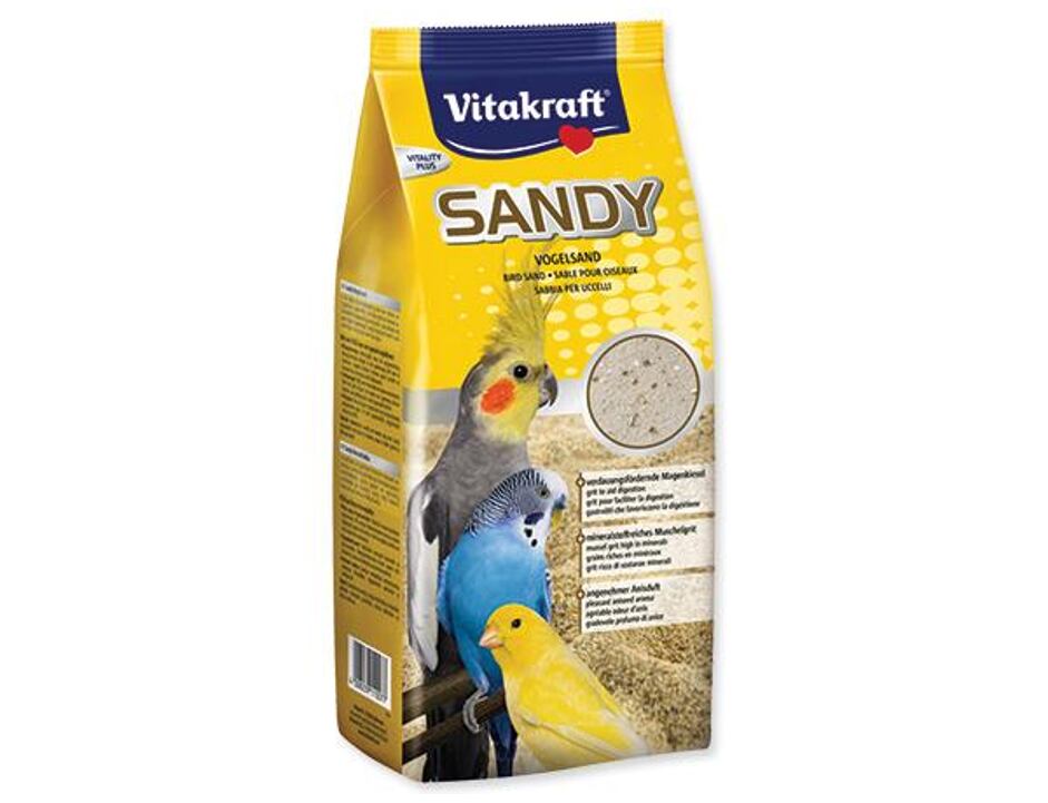 Vogelsand Vitakraft Sandy 3 - PLUS 2,5 kg