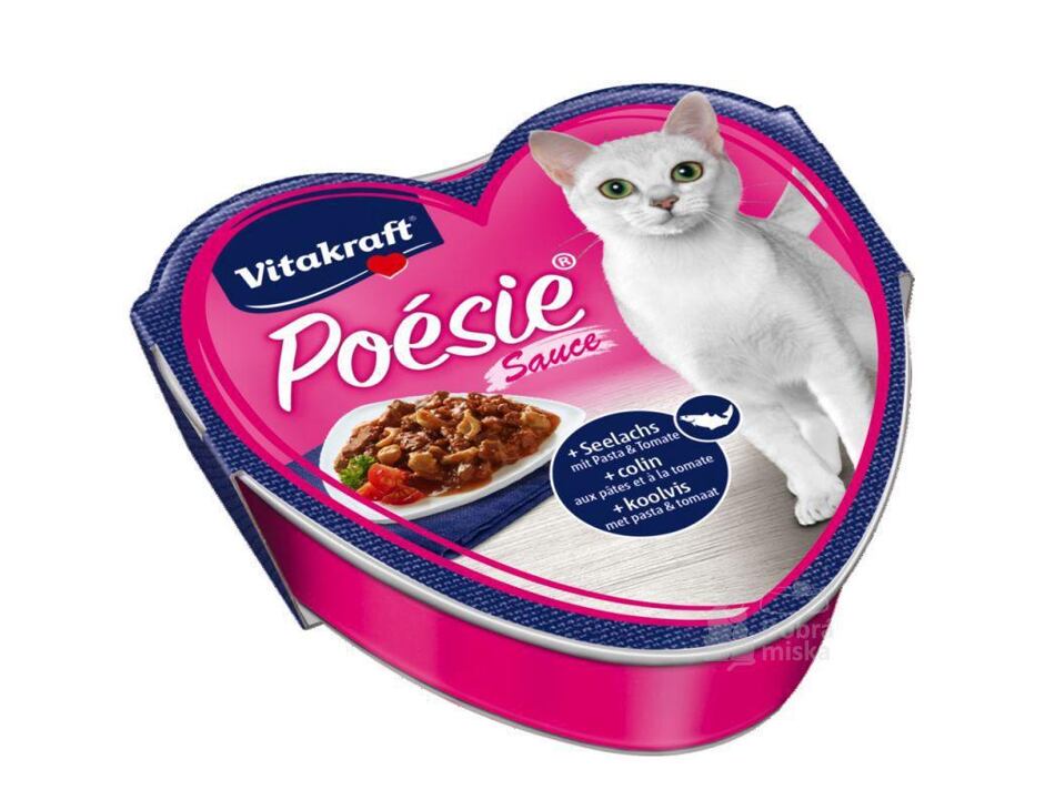 POÉSIE - Kabeljau, Nudeln und Tomaten 85g