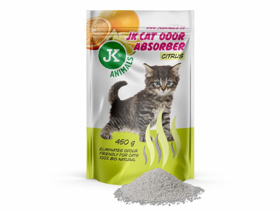 JK Citrus Geruchsabsorber mit Zitrusduft 450 g