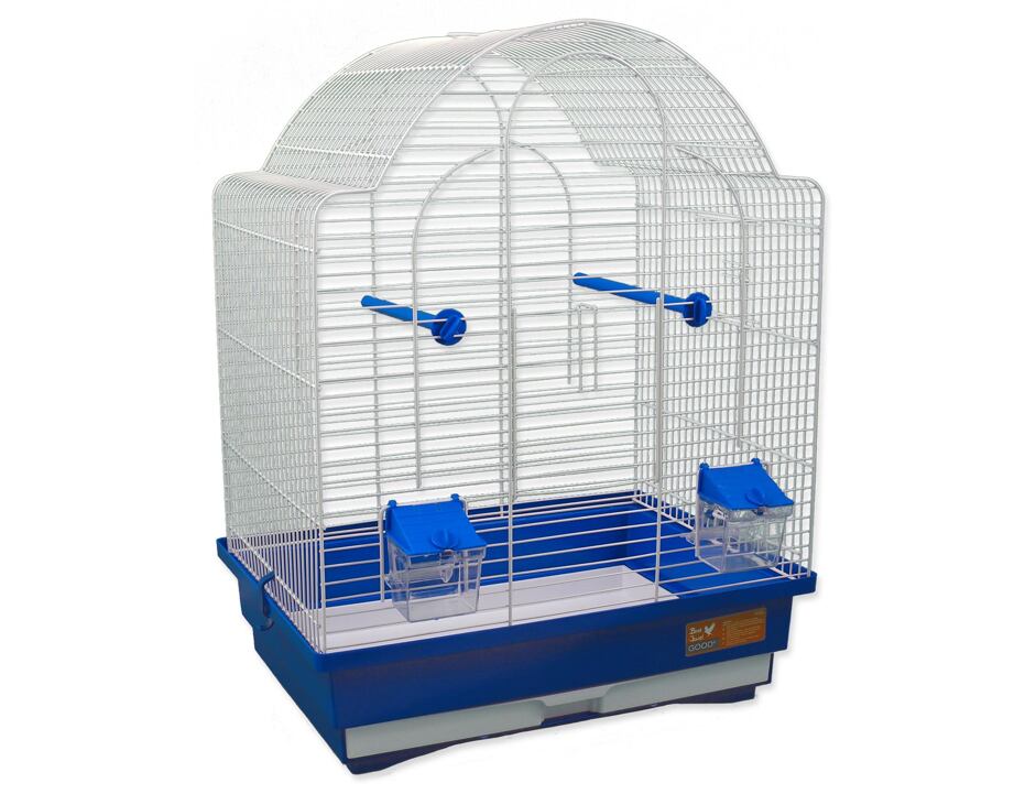 BIRD JEWEL K9 Käfig weiß + blau