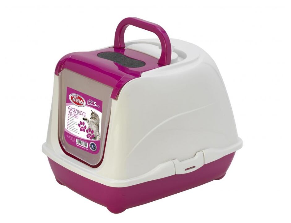 Katzentoilette Cat life plus 50cm pink
