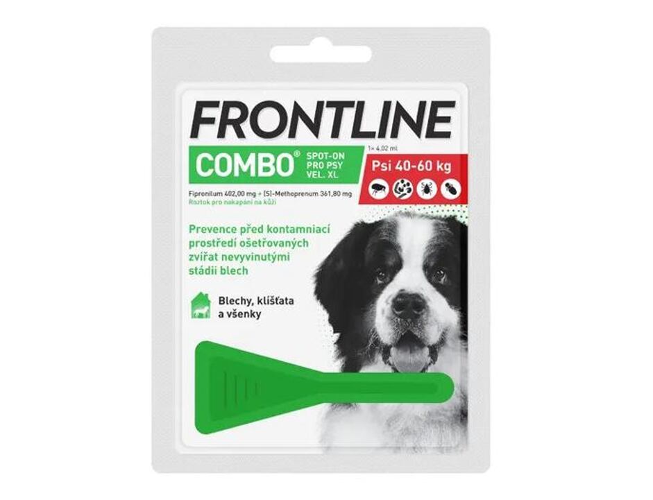 FRONTLINE Combo spot on dog XL (für Hunde 40-60kg) Ampulle 1x 4.02ml
