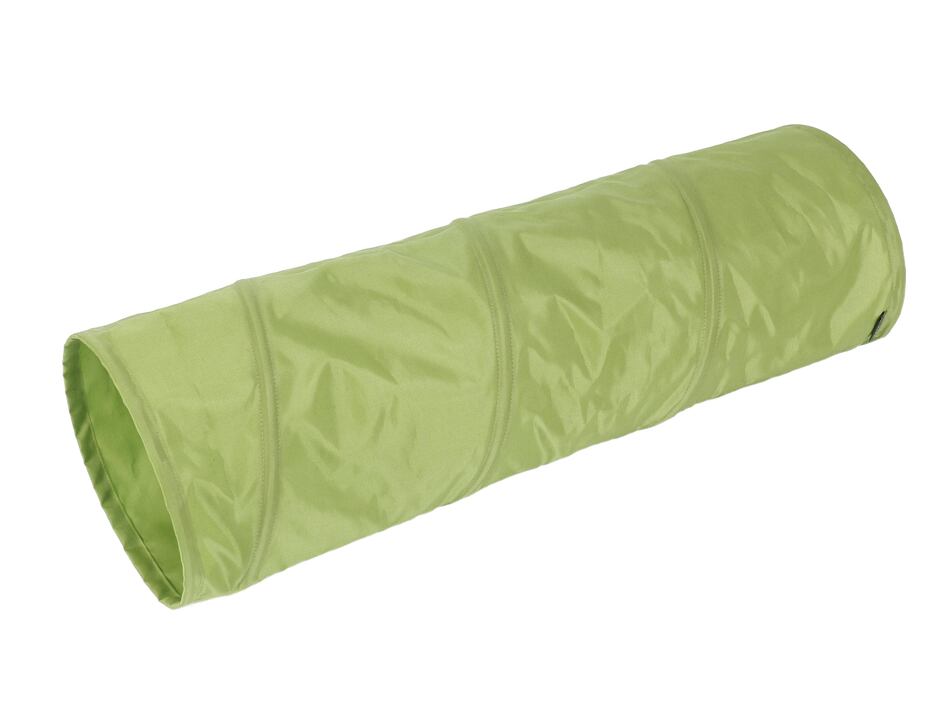 Tunel pro kočky 100 x 30 cm zelená