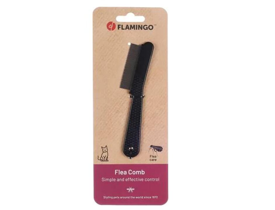 Flamingo Flohkamm Moby Comfort 14cm
