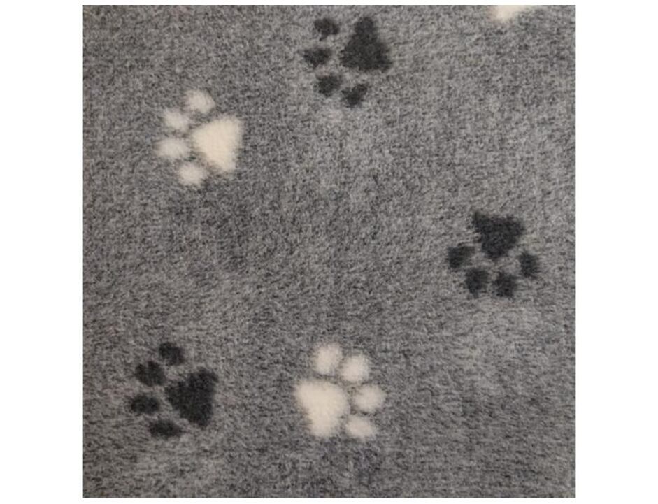 Vetbed Premium Hundedecke HellGrau paws 30mm