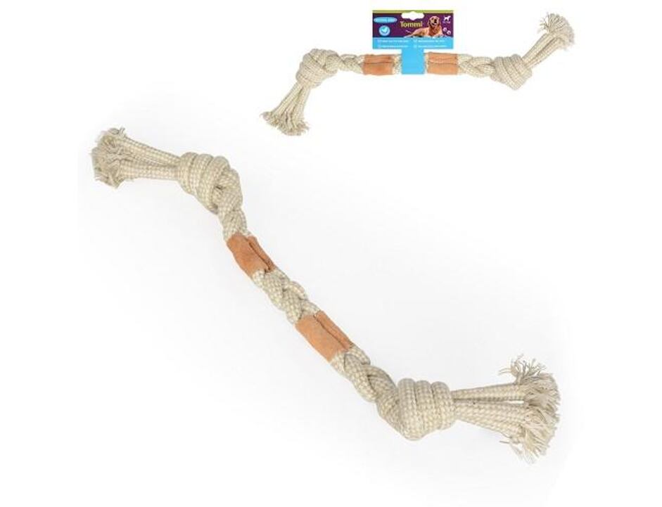 Tommi Schlepper mit Knoten und Lederpatch 30cm