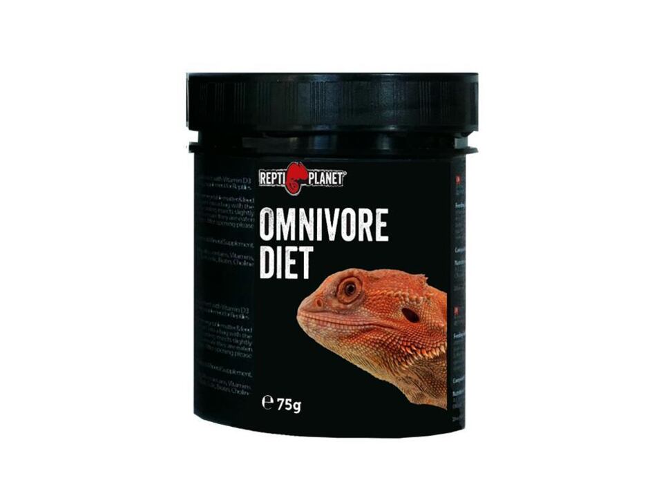 REPTI PLANET Ergänzungsfutter Omnivore Diät (75g)