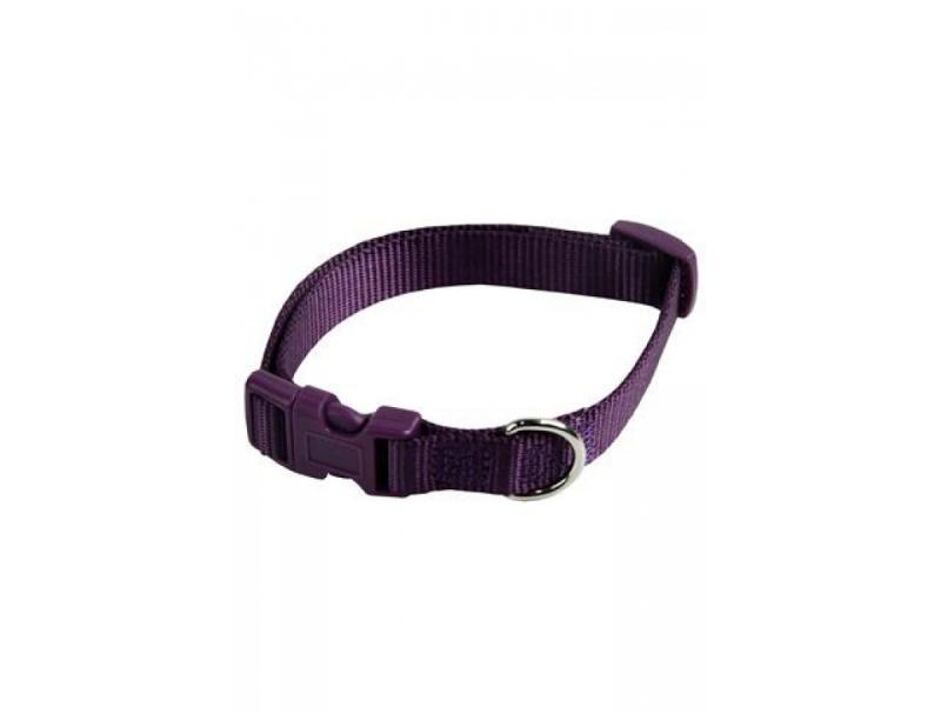Papillon Verstelbares nylon Halsband 15 mm x 33 - 40 cm, lila
