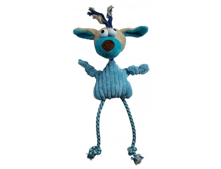 Hund-Abzieher blau 49cm