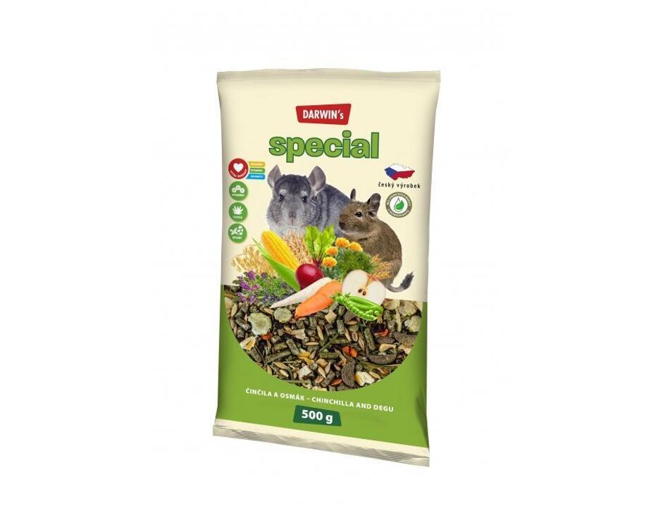 CLASSIC für Chinchillas / Oktopusse - Spezial 500 g