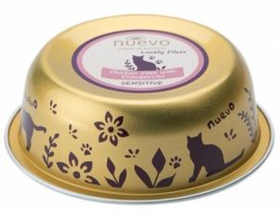Nuevo Cat Chicken filet with Cranberries Sensitive 85g