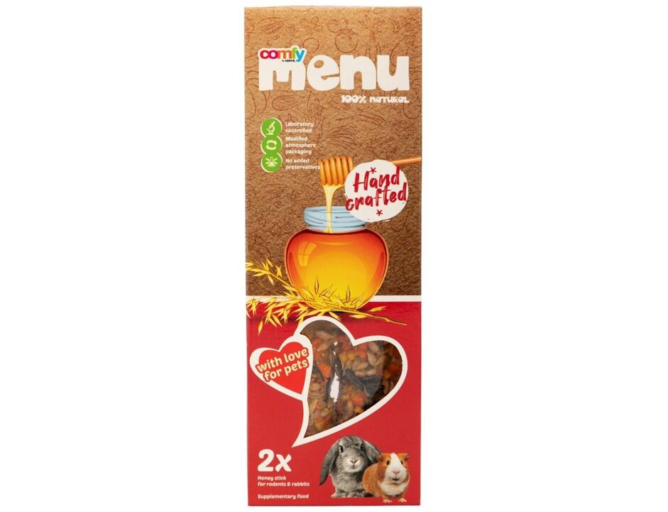 Comfy Menu Honigsticks für große Nagetiere 90g