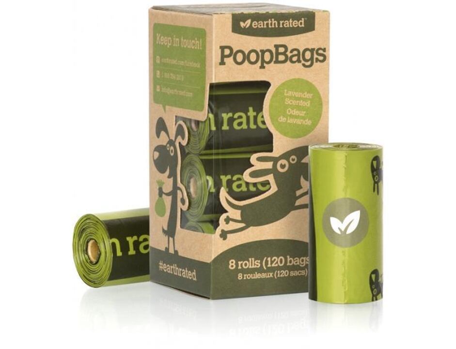 Earth Rated PoopBags Hundekotbeutel mit Lavendel-Duft 120 st.